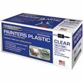 Homestead FG-P9934-28 9 x 150 ft. - 0.31 Mil Clear  Painters Plastic HO3574464